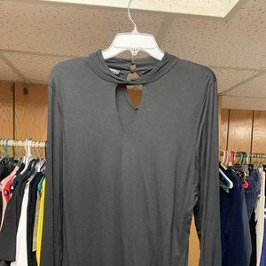 INC keyhole neck Top